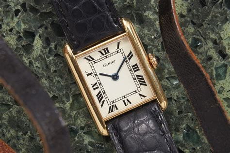 cartier gold tank watch dupe|reproduction cartier tank watch.